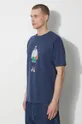 albastru New Balance tricou din bumbac