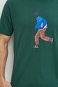 New Balance tricou din bumbac MT41579NWG verde