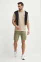New Balance tricou din bumbac MT41588SOT bej SS24