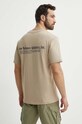 Îmbrăcăminte New Balance tricou din bumbac MT41588SOT bej