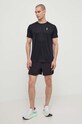 ON Running t-shirt do biegania Core 1ME10430553 czarny SS24