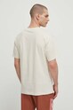 Îmbrăcăminte New Balance tricou din bumbac MT41559LIN bej