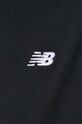 New Balance t-shirt bawełniany Small Logo MT41509BK