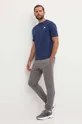 New Balance t-shirt in cotone Small Logo blu navy