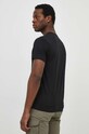 Ρούχα Βαμβακερό μπλουζάκι Gant 2013035 μαύρο