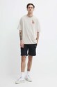 New Era tricou din bumbac 60435554 bej SS24