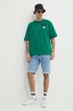 Хлопковая футболка New Era 60435523 зелёный SS24