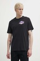 New Era t-shirt bawełniany 60435486 czarny SS24