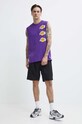 New Era tricou din bumbac 60435473 violet SS24