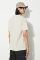 Îmbrăcăminte Universal Works tricou din bumbac Print Pocket Tee 30611.DRIFTWOOD bej