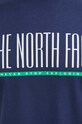 The North Face t-shirt bawełniany NF0A87E78K21 granatowy