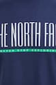 The North Face t-shirt bawełniany NF0A87E78K21 granatowy