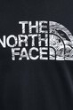 Βαμβακερό μπλουζάκι The North Face NF0A87NXJK31 μαύρο