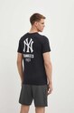 Nike tricou din bumbac New York Yankees negru N199.00A.NK.LVQ