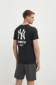 čierna Bavlnené tričko Nike New York Yankees