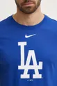 Bombažna kratka majica Nike Los Angeles Dodgers Moški