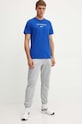 Nike t-shirt bawełniany Los Angeles Dodgers N199.4EW.LD.LVQ niebieski SS24