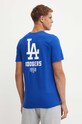 Îmbrăcăminte Nike tricou din bumbac Los Angeles Dodgers N199.4EW.LD.LVQ albastru