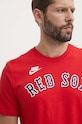 Хлопковая футболка Nike Boston Red Sox красный N199.62Q.R36.0B5