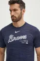tmavomodrá Tričko Nike Atlanta Braves