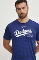Nike tricou Los Angeles Dodgers albastru NKM5.47X.LD.J37