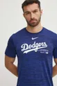 голубой Футболка Nike Los Angeles Dodgers