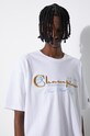 Champion t-shirt bawełniany 219998 biały