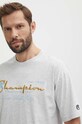 Одежда Хлопковая футболка Champion 219998 серый
