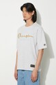Champion cotton t-shirt gray 219998