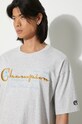 Champion cotton t-shirt 219998 gray