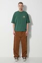 Pamučna majica Champion 219999 zelena SS24