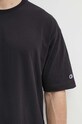 Champion t-shirt bawełniany 220017 czarny