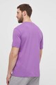 Odzież Champion t-shirt bawełniany 219852 fioletowy