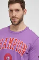 фіолетовий Бавовняна футболка Champion