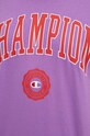 Champion t-shirt bawełniany 219852 fioletowy