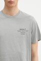 Barbour t-shirt bawełniany Hickling Tee szary MTS1269