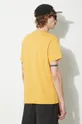 Βαμβακερό μπλουζάκι Barbour Hickling Tee κίτρινο
