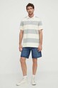 Levi's polo bawełniane A5798 żółty SS24