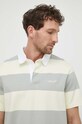 Levi's polo bawełniane żółty A5798