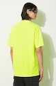 Одежда Хлопковая футболка Aries Fluoro Temple SS Tee SUAR60000X жёлтый