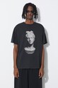 Aries cotton t-shirt Aged Statue SS Tee relaxed black SUAR60015X