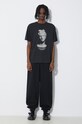 Aries cotton t-shirt Aged Statue SS Tee SUAR60015X black SS24