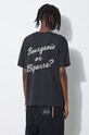Clothing Aries cotton t-shirt Aged Statue SS Tee SUAR60015X black