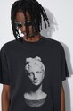 Aries cotton t-shirt Aged Statue SS Tee SUAR60015X black