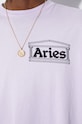 Хлопковая футболка Aries Sunbleached Temple SS Tee SUAR60030X