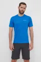 modra Športna kratka majica Montane Dart Lite