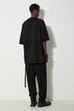 Одежда Хлопковая футболка Rick Owens Jumbo T-Shirt DU01D1274.RIG.09 чёрный