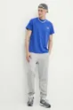 A.P.C. t-shirt bawełniany t-shirt raymond niebieski