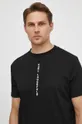 Karl Lagerfeld t-shirt bawełniany czarny