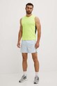 The North Face t-shirt sportowy Lightbright NF0A825PROH1 żółty SS24